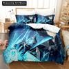 Ensemble de literie Rhapsodie de la Marche de la Mort vers le Monde Parallèle 3D Ensemble de lit Simple Twin Full Queen King Size Ensemble de housse de couette pour chambre d'adulte