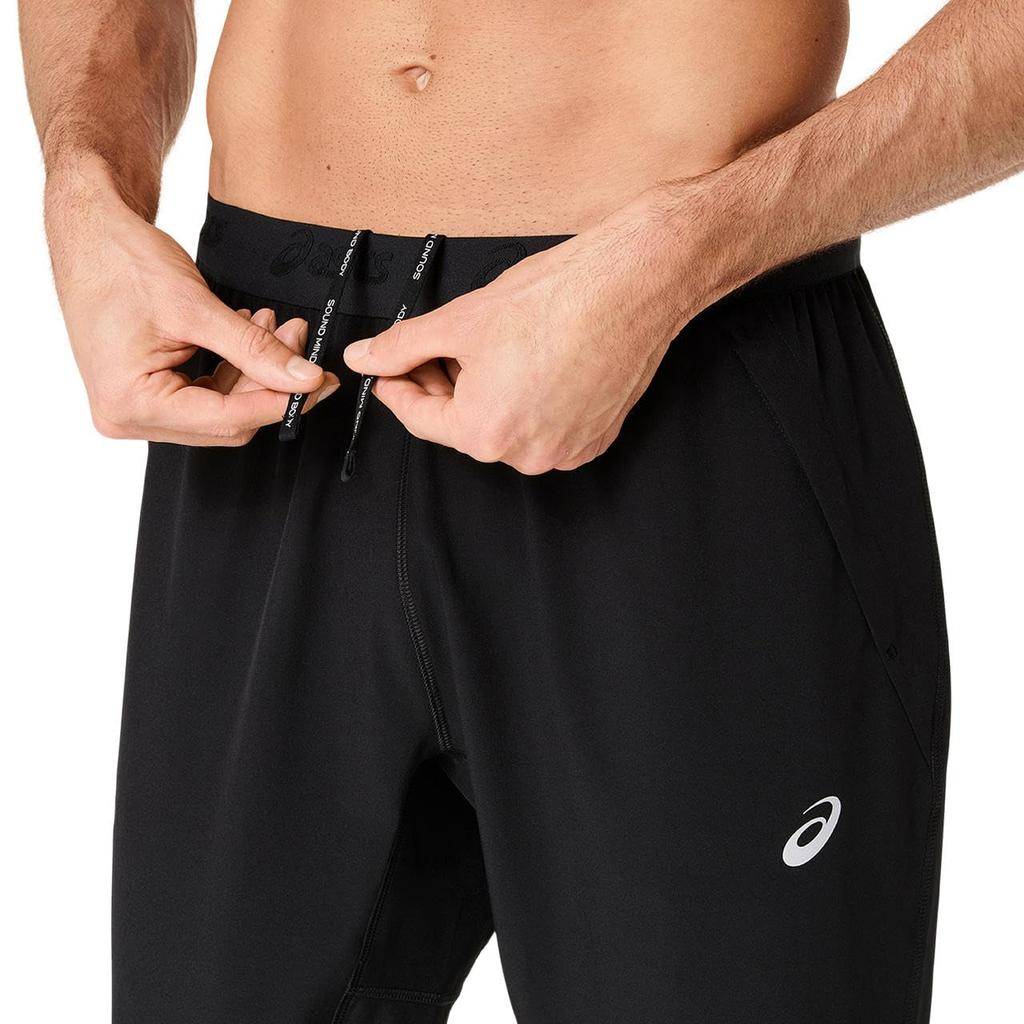 Running Wear ROAD PANT 2011D437 001 M [ASICS] Men's (PERFORMANCE BLACK)