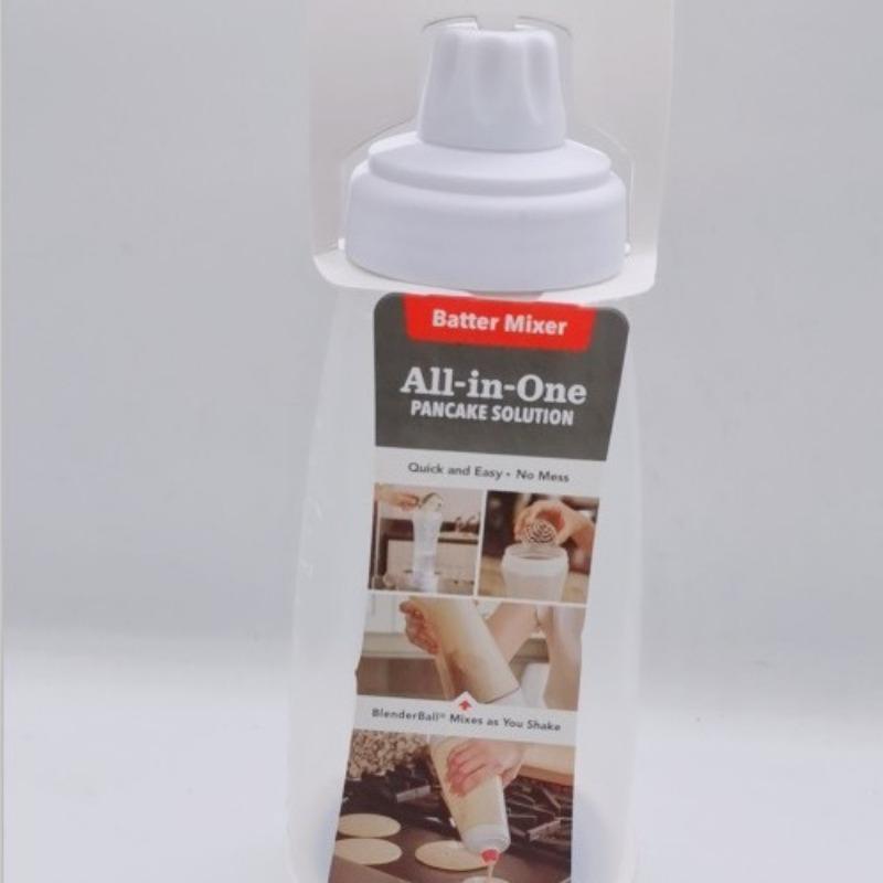 Hand-cranked Batter, Mixing Bottle, Dispenser, Cream Pot, Muffins, Microwave Oven with Scale, Practical, Portable and Convenient