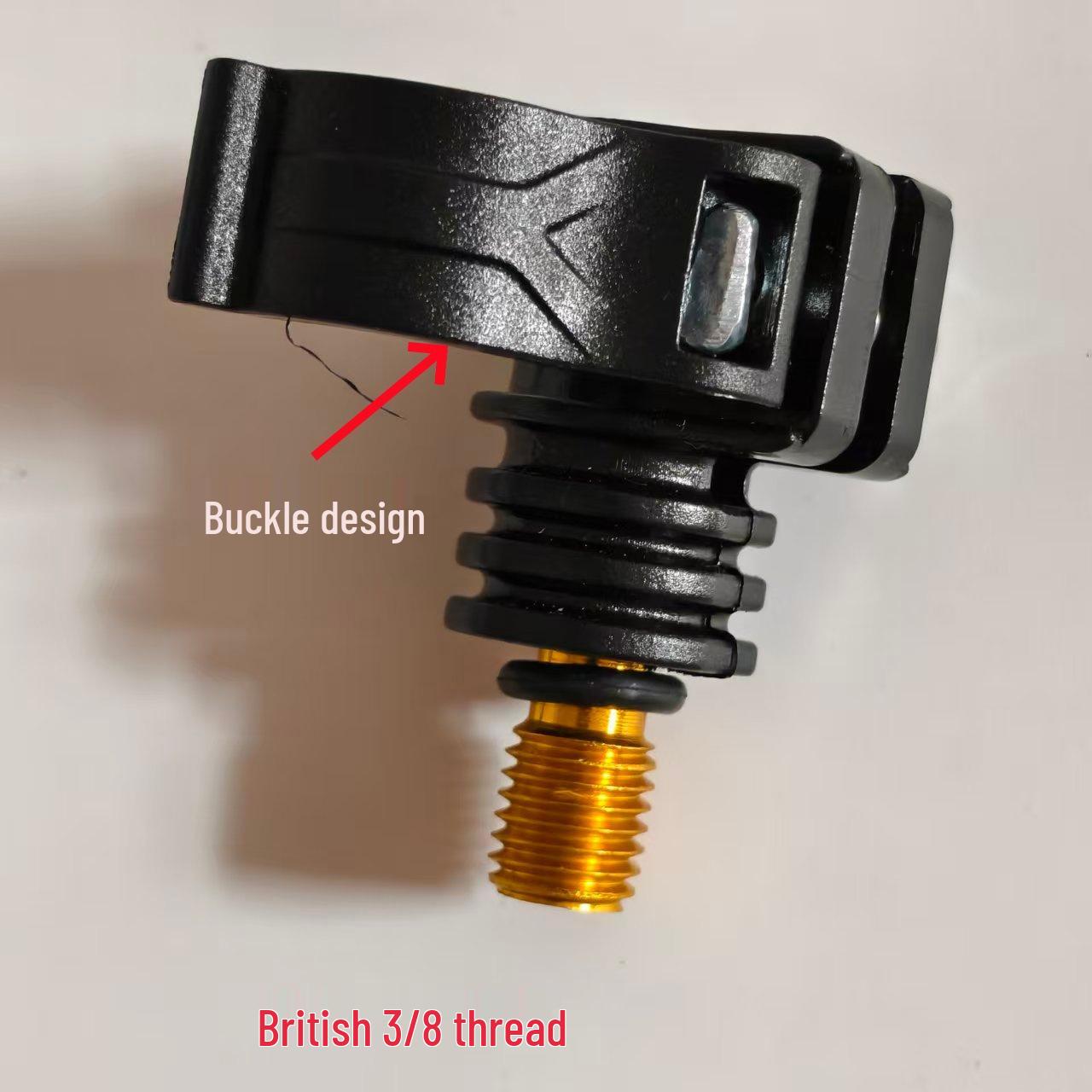 Stainless Steel 3/8 Threaded Magnetic Fishing Rod Pod Alarm Connector