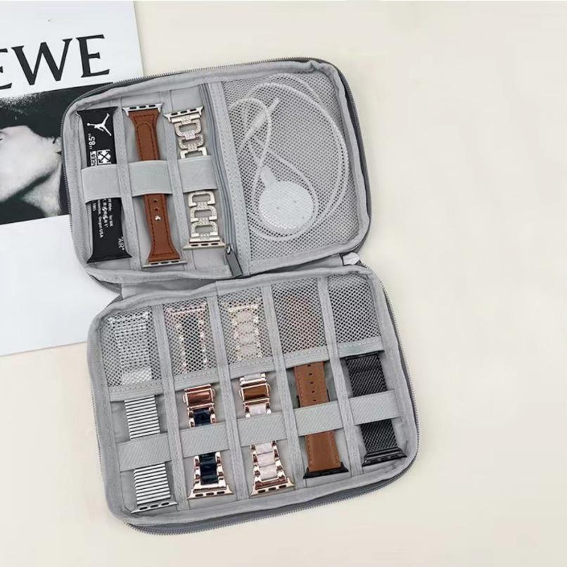 Watchband Bag for Watch Strap Box Case Travel Smart Watch Wriststrap Storage Bag Box Watches Organizer Band Holder