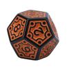 7Pcs/set Polyhedral Acrylic Dices Multiple Face Various Shape Digital Game Dices for Club Party Family Board Game Props