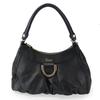 Used Handbag 190525 Abbey Leather Black Shoulder