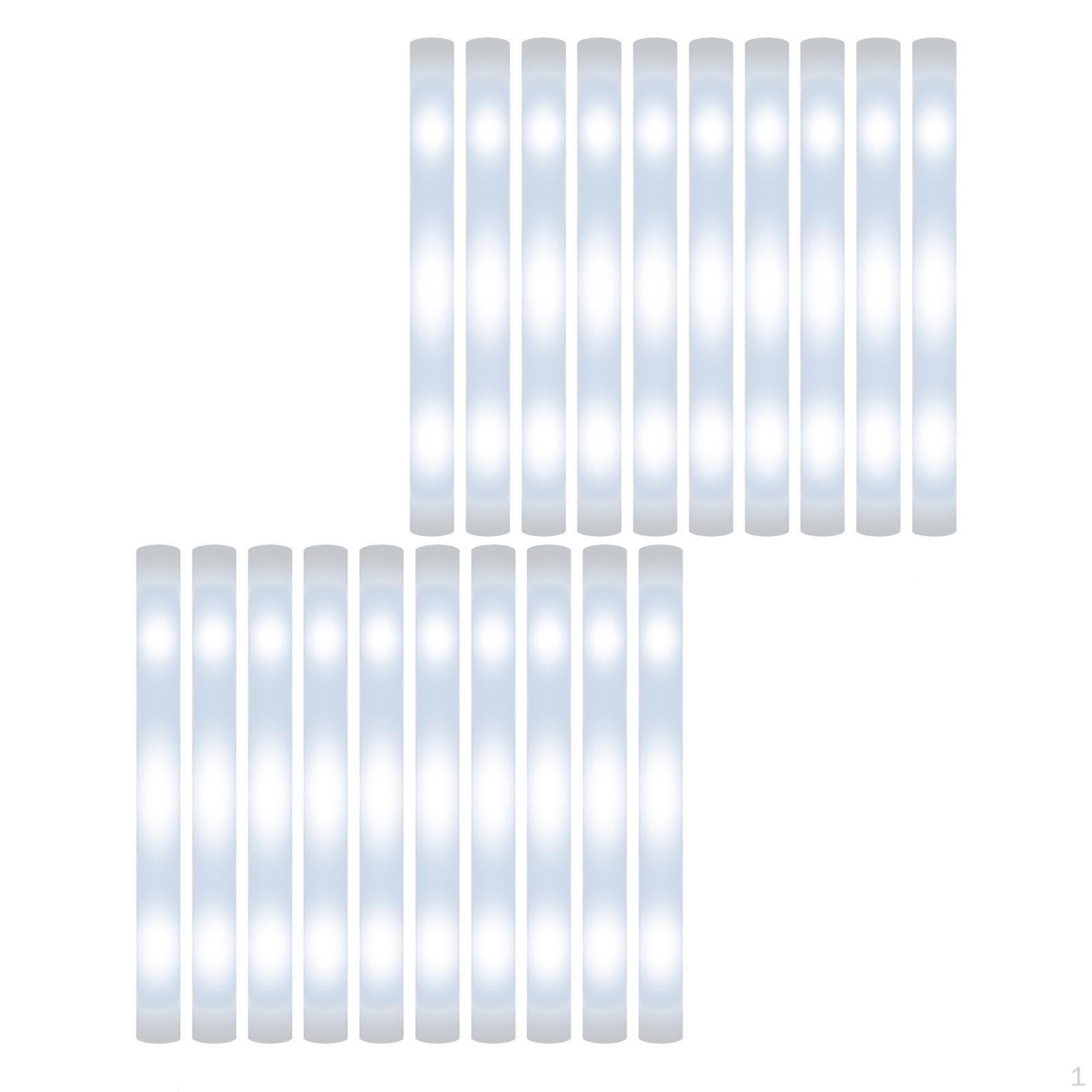 

20 светящихся пенопластовых стержней для вечеринок и мероприятий