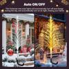 1/3/5PCS Solar Christmas Tree Light Multi Color Changing Auto on Off Waterproof Outdoor Garden Porch Yard Festival Holiday Decor