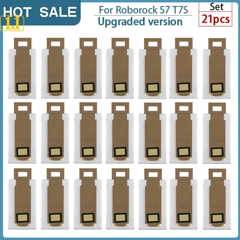 For Roborock S7 Dust bag Accessories T7S T7S Plus S7 Plus Garbage Bags Robot Replacement Vacuum Cleaner Bags Spare Parts