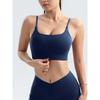 Fashion Spaghetti Strap Minimalism Push Up Bras Beauty Back Yoga Vest Chest Wrap Running Yoga Clothes Intimates Bra