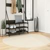 VidaXL Soft and Washable Short Pile Rug Cream Ø 160 Cm 375049