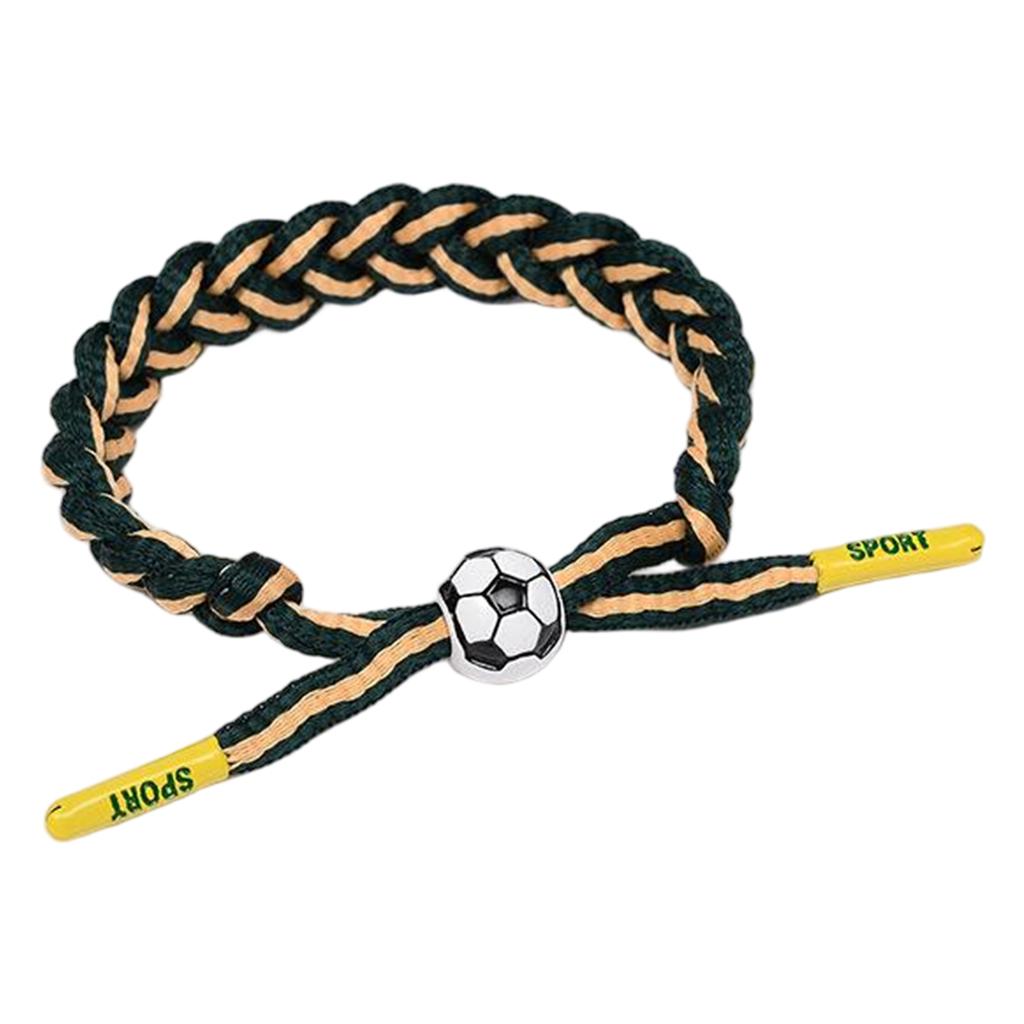 Football Star Woven Bracelet Souvenir