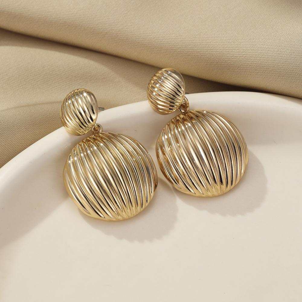 

Простые серьги-подвески в полоску Любовь для женщин, модный тренд, женские подарки на свадьбу, вечеринку, ювелирные изделия