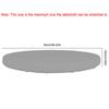 Round Table Rain Cover Outdoor Garden Furniture Waterproof Sun-Proof Protection Garden Patio Rain Covers Oxford Fabric Lining