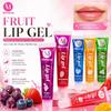 6 Stück Transparente Textur Lippenöl Original Feuchtigkeitsspendendes Fruchtiges Lipgloss-Set Pfirsich Traube Glänzender Spiegeleffekt Lippenlack