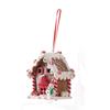 Creative Small House Pendant Snowman Xmas Tree Decorantions Hanging Ornament   New Year Gift