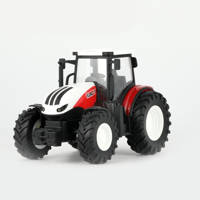 RC Farm Car Tractors Trailer 2.4G Rádio Controlado Carros Simulador de Fazenda Caminhão Miniatura Fazendeiro Animal Modelo Brinquedos Crianças Menino