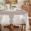 French Rectangular Hollow Out Tablecloth Crochet Dining Table Edelweiss Table Cloth New Household Table Cloth Bedside Tablecloth
