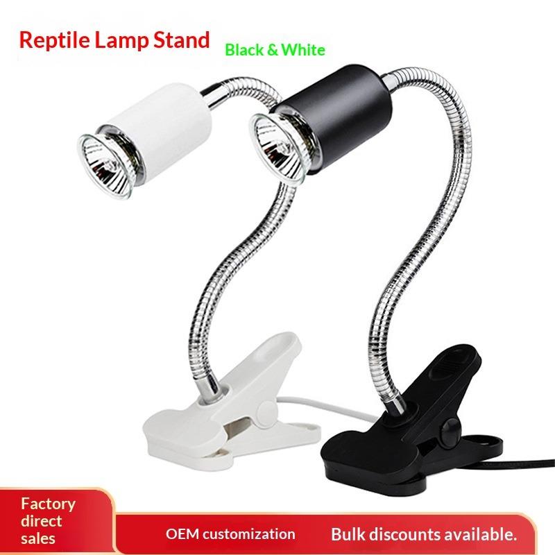 Turtle Sun Back Lamp Crawler UVA + UVB Crawler Pet Heating Lamp Holder Turtle Tank Three-in-one Heating Adjustable Thermal Insulation Lamp