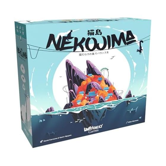 Hobby Japan Nekojima Japanese version (1-5 players, 15 minutes, for ages 7 and up) Board game
