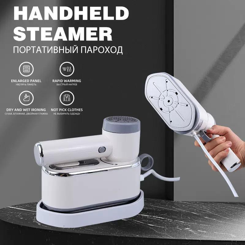 Portable Handheld Garment Steamer & Lint Remover - All-in-One Household Steam Iron