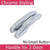For Renault Clio Lutecia V MK5 BF ~ Auto Luxuriou Anti-dirty Chrome Exterior Door Handle Cover Car Accessories Sticker