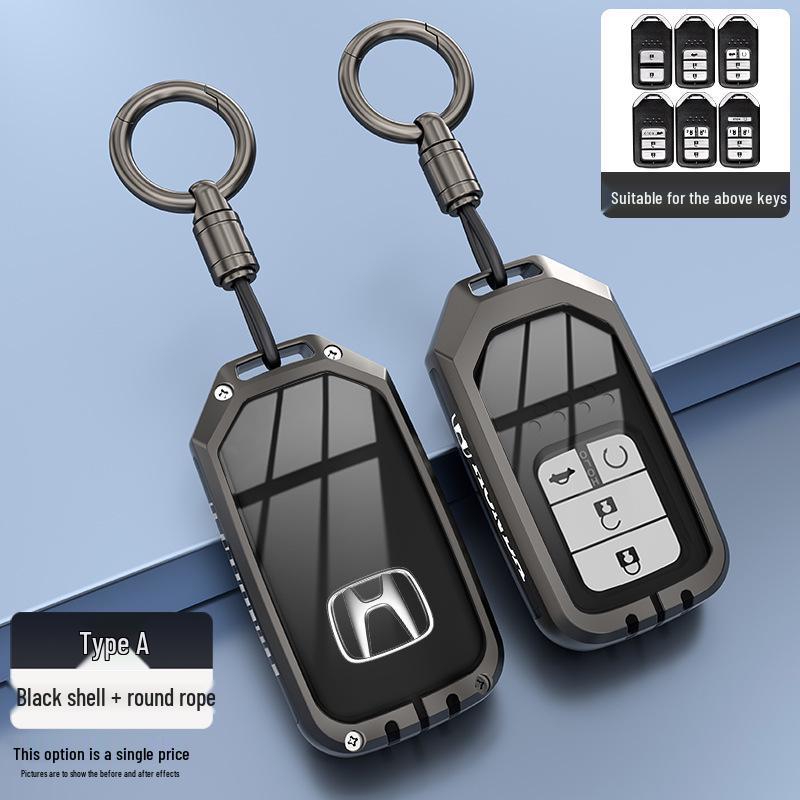 Honda Key Case Compatible with CRV, Civic, Accord, XRV, Vezel, Avancier, Breeze, UR-V, and Spirior Models