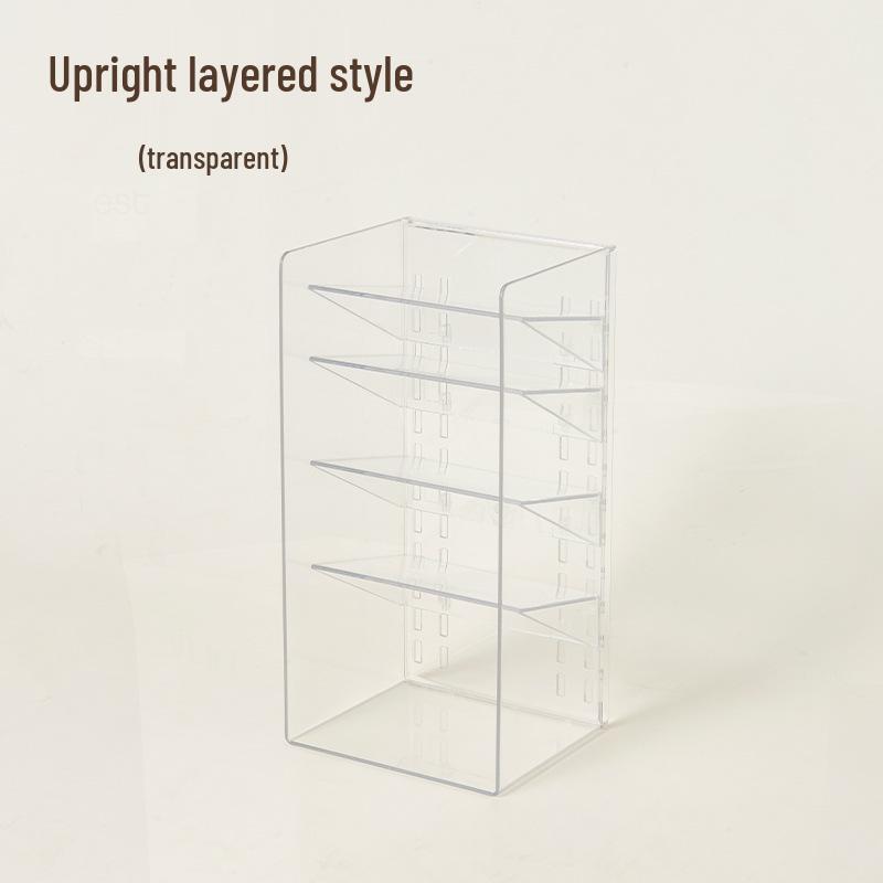 Spiegel Badezimmerschrank Organizer: Waschbecken-, Kosmetik- und Lippenstift-Aufbewahrungsregal