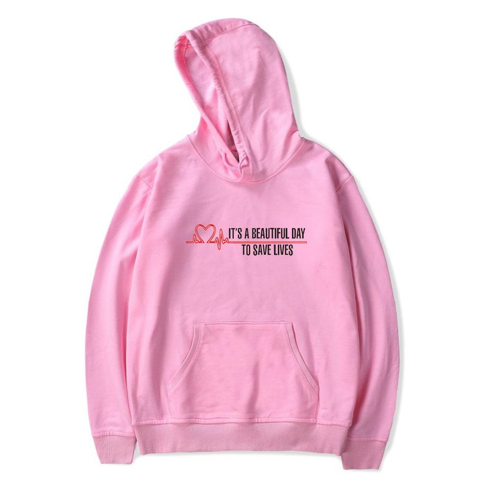 Harajuku Gray's Anatomy Tumblr Greys Anatomy printed Hoodies Sweatshirts Men/Women Comfortable Sweatshirt Adult/Child Pullovers