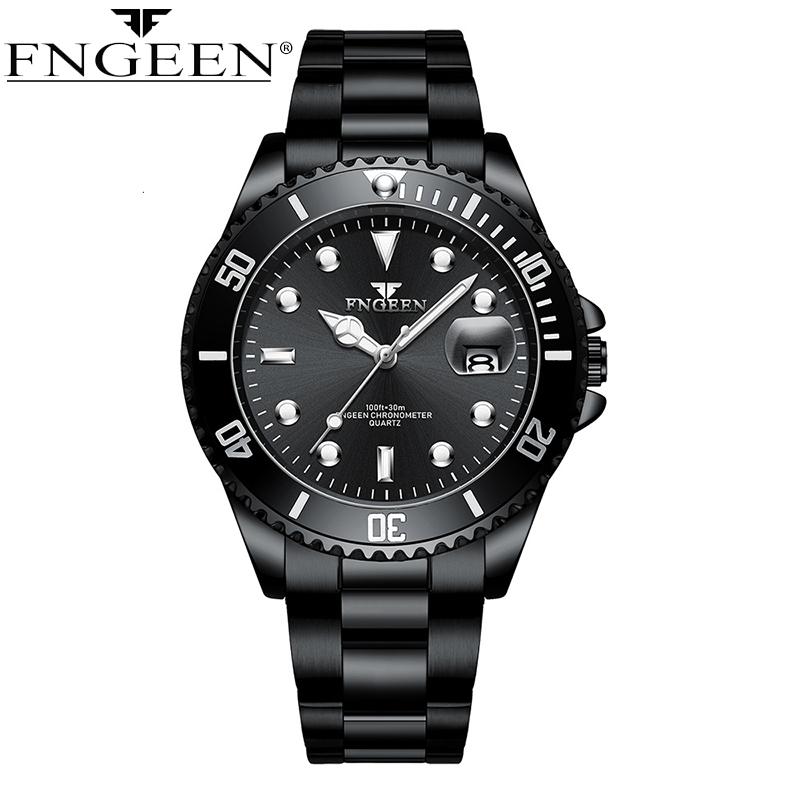 FNGEEN Top Brand Luxury Fashion Diver Watch Men 30M Waterproof Date Clock Sport Watches Men Quartz Wristwatch Relogio Masculino