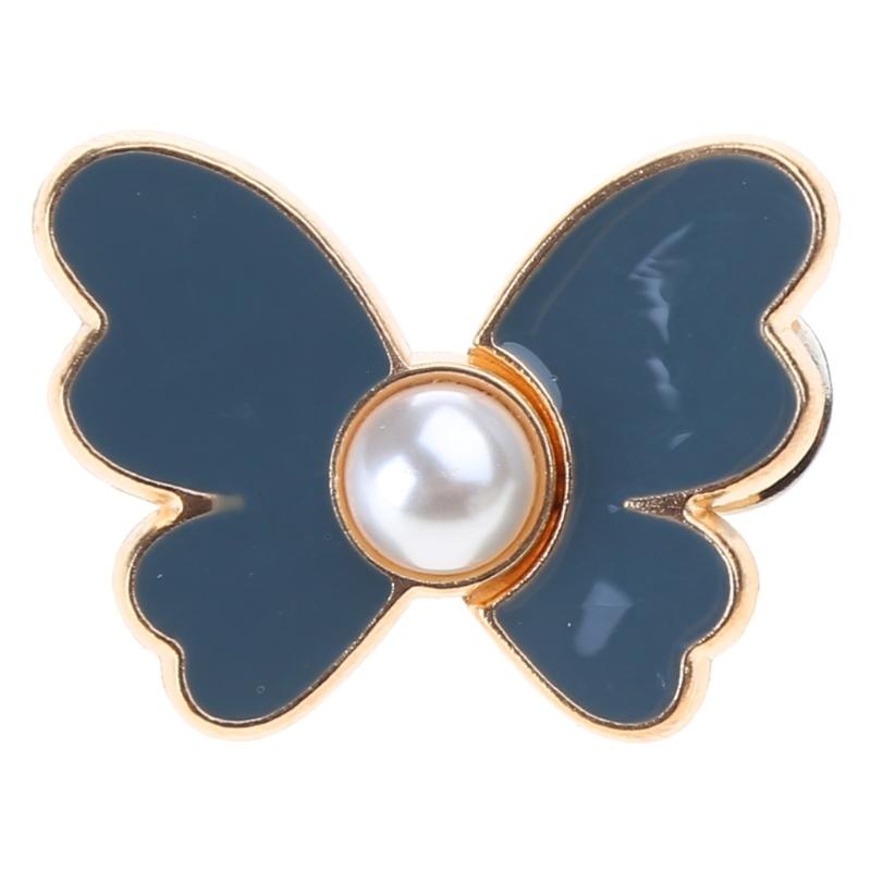 Fashion Butterfly Jean Button Adjustable Waist Buckle Extender Detachable Tighten Attacher Pins Waist Closing Artifact