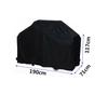 Outdoor Waterproof BBQ Grill & Furniture Cover with UV Protection
