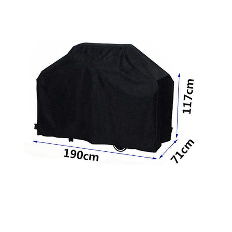 Outdoor Waterproof BBQ Grill & Furniture Cover with UV Protection