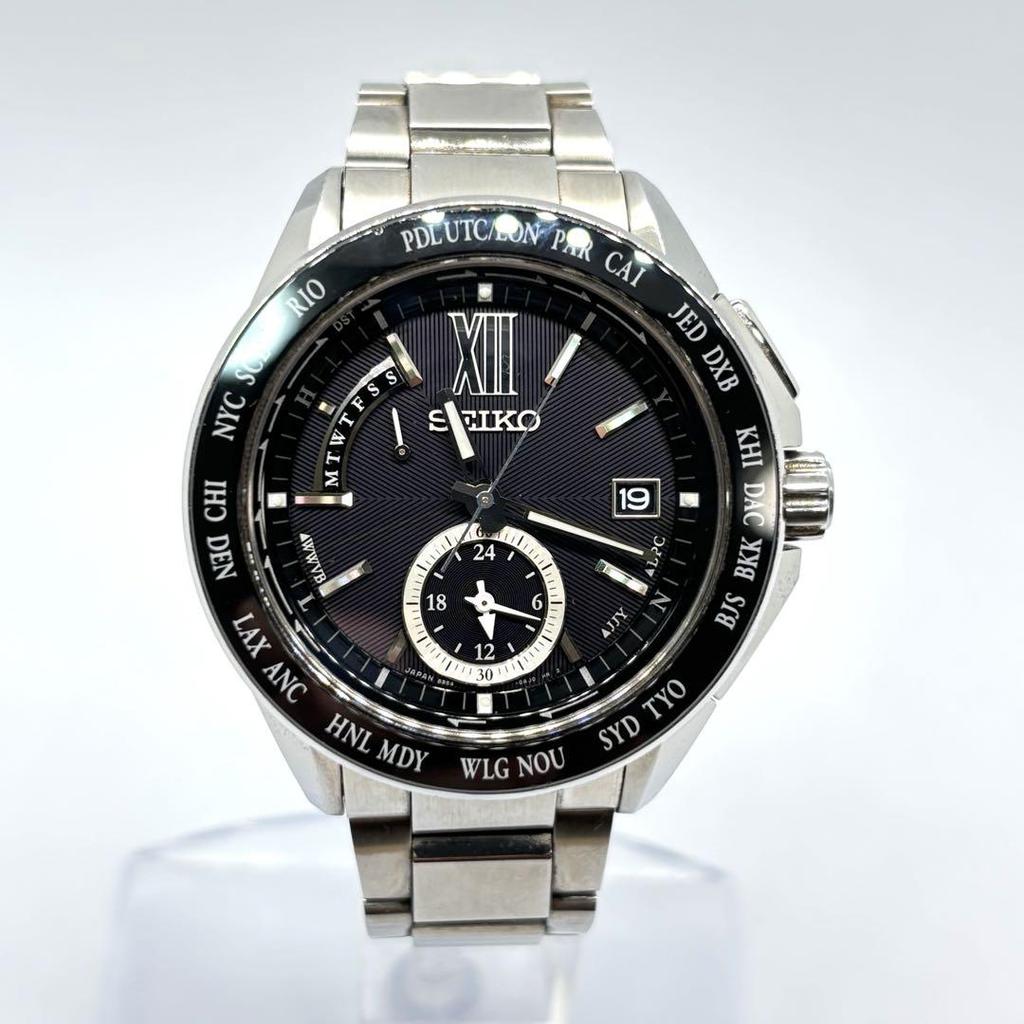 [USED] [Rare Item] SEIKO Brightz Wave Solar Executive Line