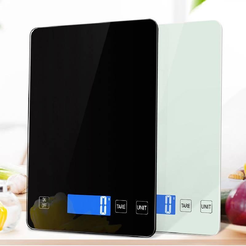 Modern Usb Glass Food Scale With High Accuracy Measurement For Home Baking And Cooking Needs