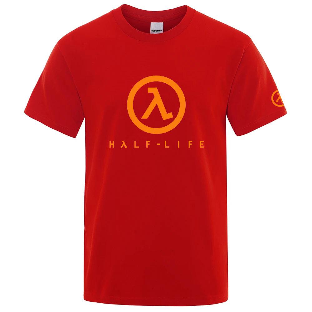 2025 Half Life Game 1998 Summer Unisexs Round Neck Casual Top Thin Cotton Short Sleeved New Trendy Breathable Tshirt