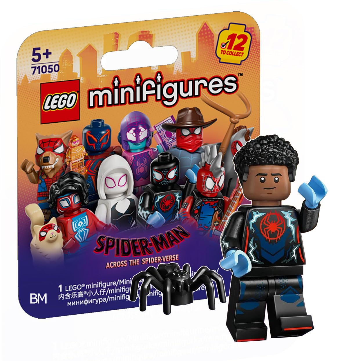 ЛЕГО Человек-паук: Человек-паук: Паутина вселенных Минифигурка Майлз Моралес/Человек-паук [71050-1]