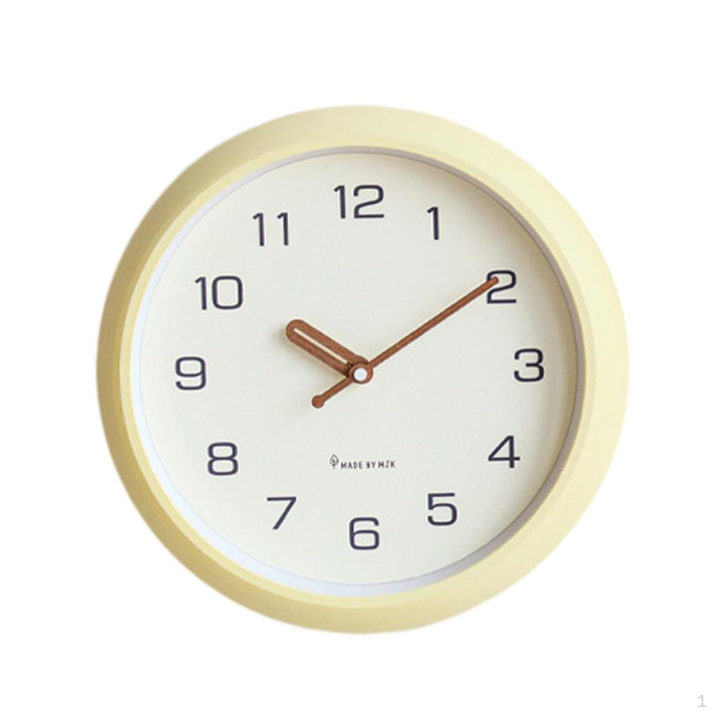 Round Wall Clock ,Modern, Quiet, Decoration, Unique, Hanging Clock, Timepiece for Living Room Indoor