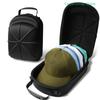 Black EVA Baseball Cap Travel Bag Storage Carrier Box Display Case - Soft Protective Carrying Bag