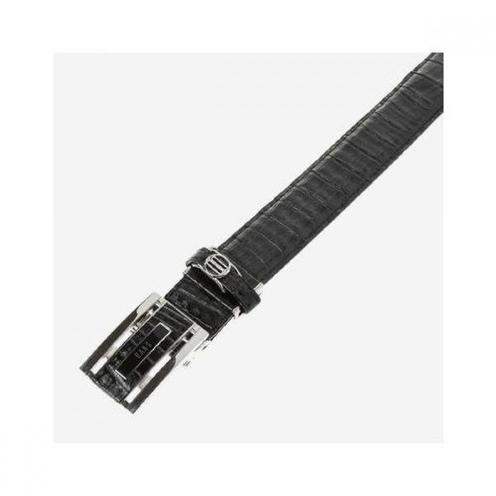 Daks Black Premium Caiman Leather Automatic Belt