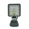 Portable Cordless Work Light, Multi-Angle Adjustable Waterproof Lamp with 16 LEDs, High Brightness Mini Emergency Light for Outdoor Camping