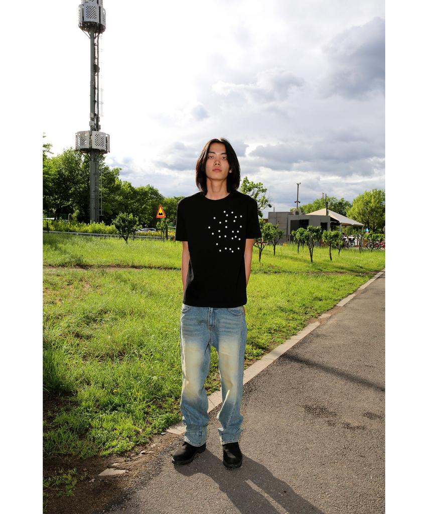 Ialeseuko Multi Logo T-Shirt_Black