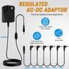 STRICH DC9V 1A Power Supply for Electric Guitar and Effects Pedals SPA-10 6-Channel