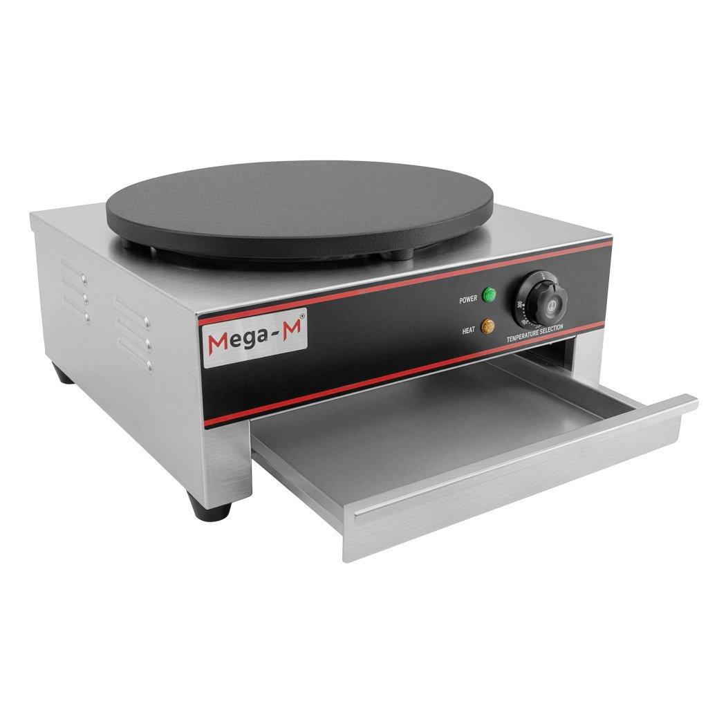 Mega-M 3000W Einzel-Pfannkuchenmaker N