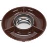Electric Chocolate Melting Pot Stainless Steel 25W Chocolate Fondue Pot Set for Dipping Drizzling Decorating