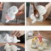 Cute Cat Rice Ball Roll Mould Children's Food Grade Baby Rice Sushi Little Animal Shape Rice Vegetable Roll Mold Kitchen Tools