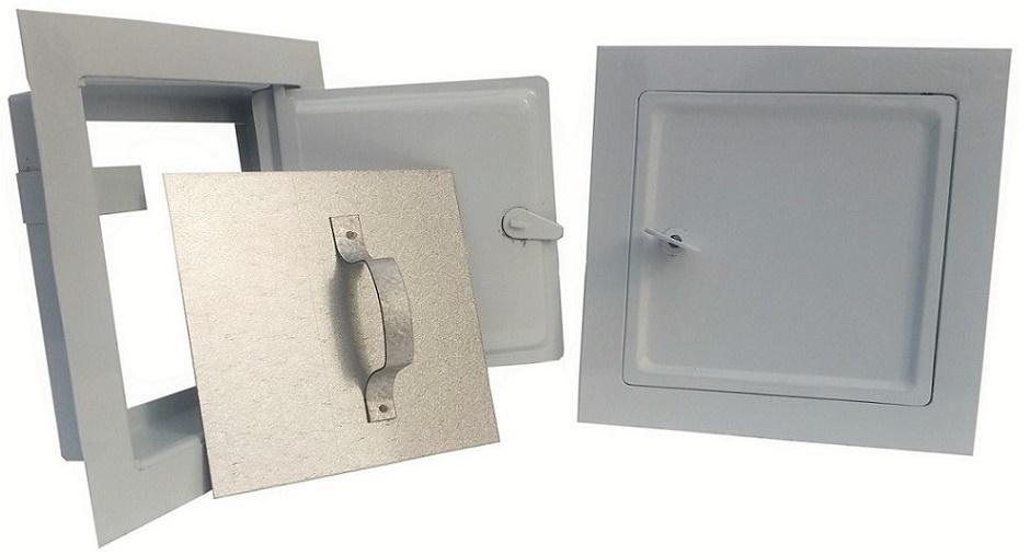 Vit skorstenslucka 140*140Mm Liten - Dk 05 Ma-Bia