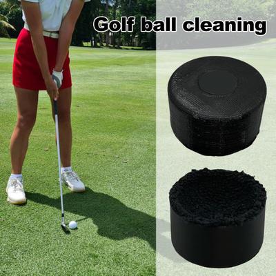 Magnetický 3D tištěný čistič golfových míčků Přenosný nástroj na čištění golfových míčků Připevňuje se na golfový vozík hole vozík