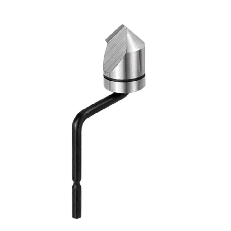 Multiple Material Compatible Handheld Chamfer Bit for Improved Processing Efficiency Smooth Finishing in Metal Woodwork