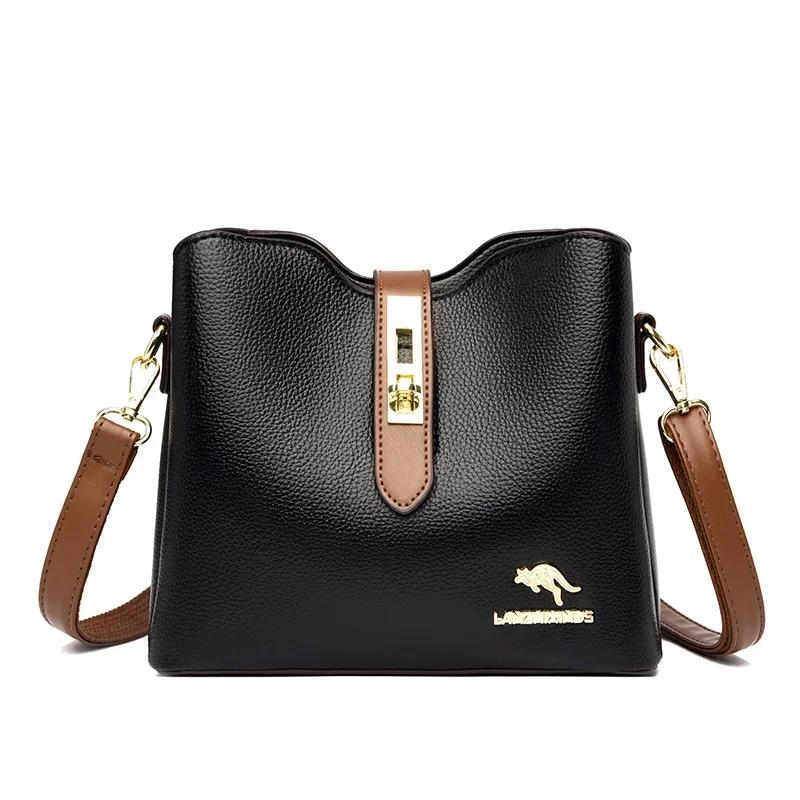 

PC High-quality Large Capacity Shoulder Bags Light Luxury Temperament 2026 Brand Ladies Bags Fashi Versatile Crossbody Bag чёрный