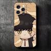Mashle Magic And Muscles Anime Soft Phone Case for iPhone 16 16E 17 Air 15 Pro Max 14 Plus 13 Mini 11 12 7 Black Cover Back Shel