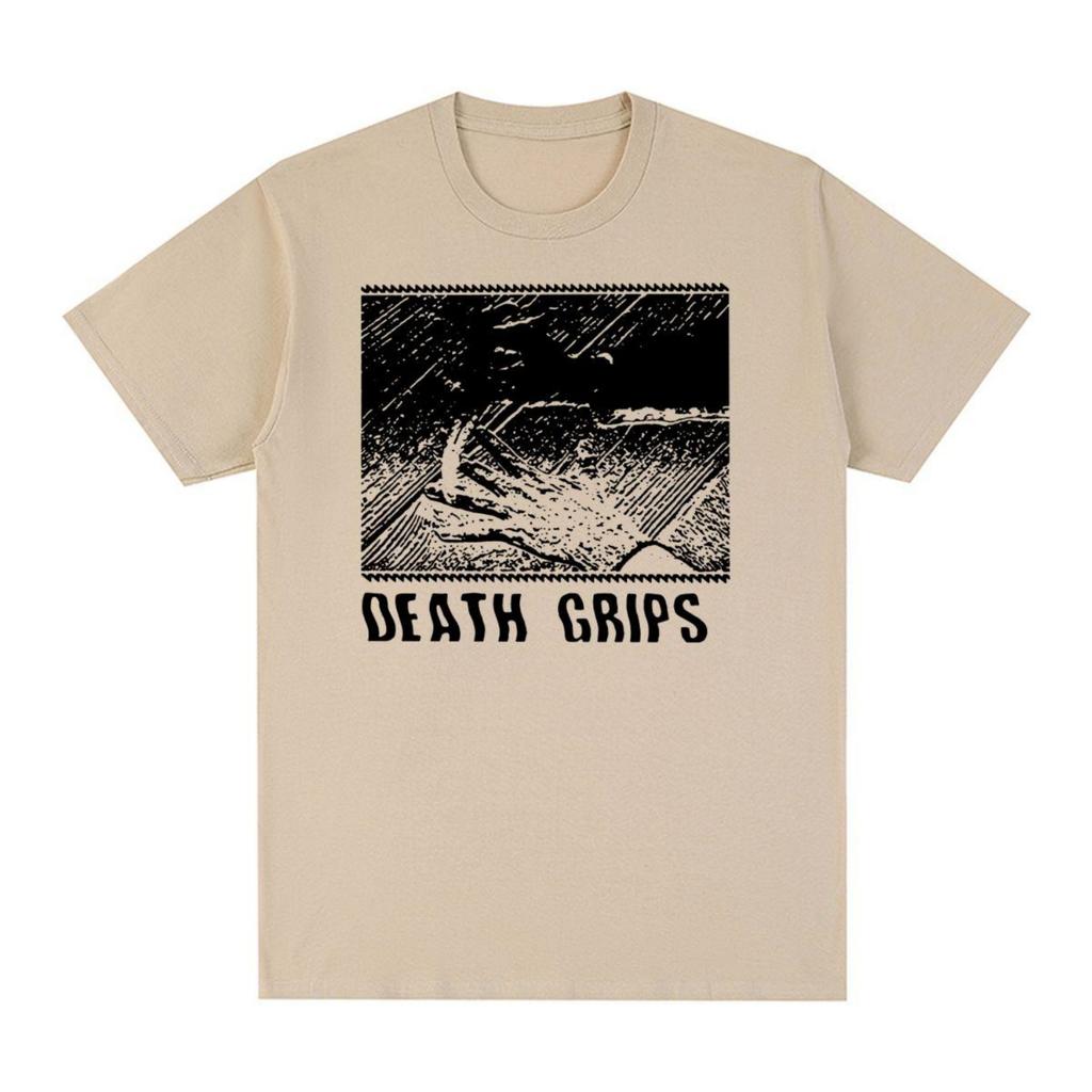T-shirt Vintage Death Grips Exmilitary Classica in Cotone da Uomo Nuova Maglietta T-shirt Top da Donna