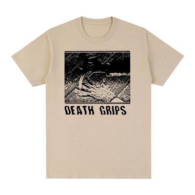 Camiseta Vintage Death Grips Exmilitary Clásica de Algodón para Hombre Nueva Camiseta Camiseta Tops para Mujer